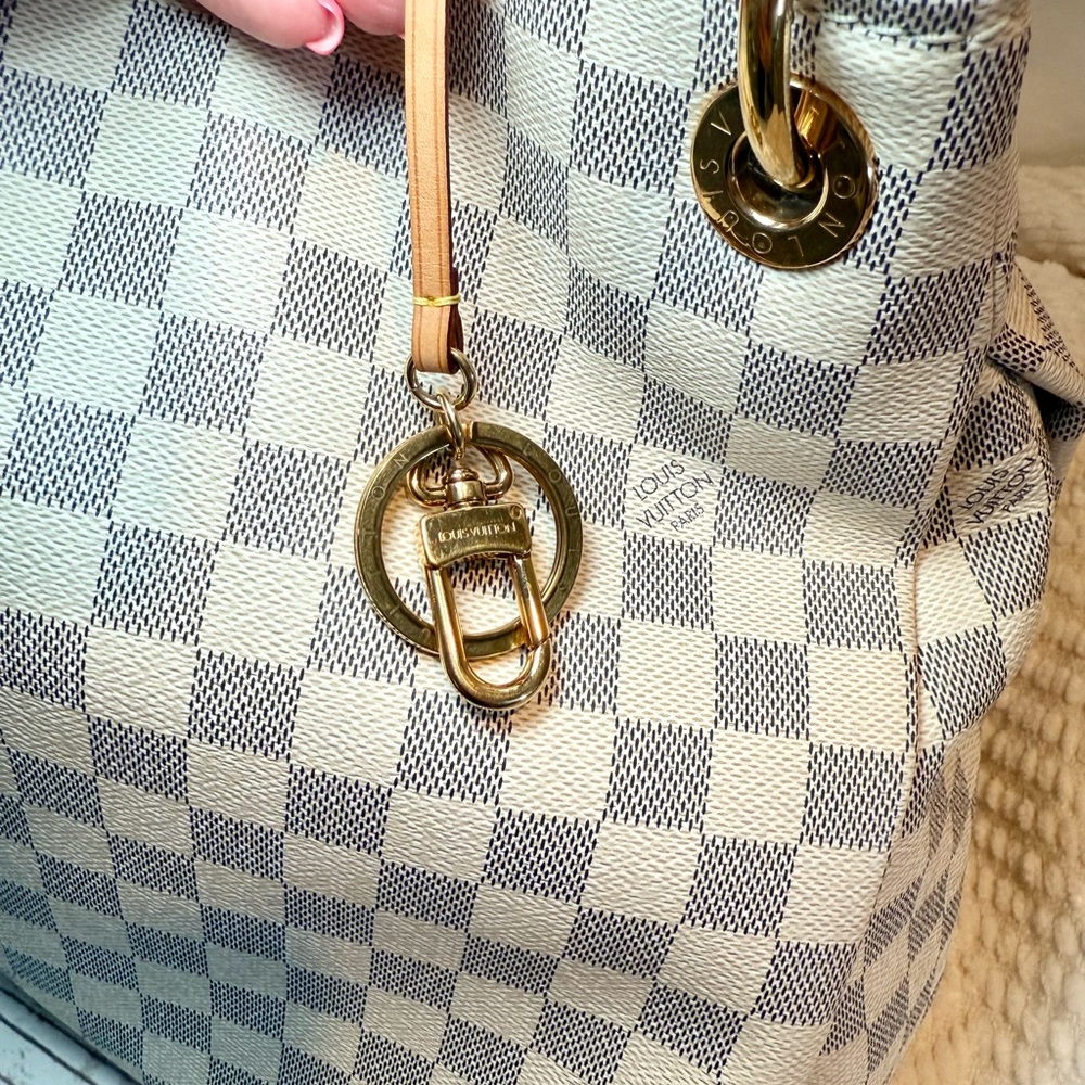 🌸 AUTHENTIC 🦄 RARE Louis Vuitton Artsy MM Damier Azur ✨ - Picture 4 of 16